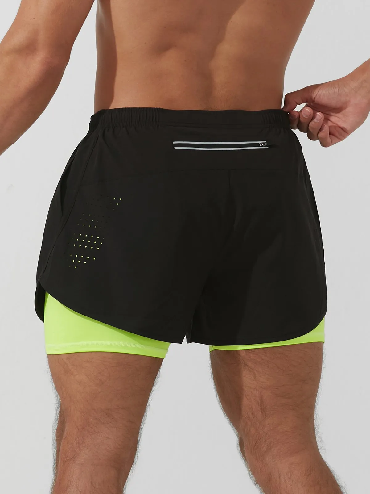 5" Interval Short 2-in-1 Lined