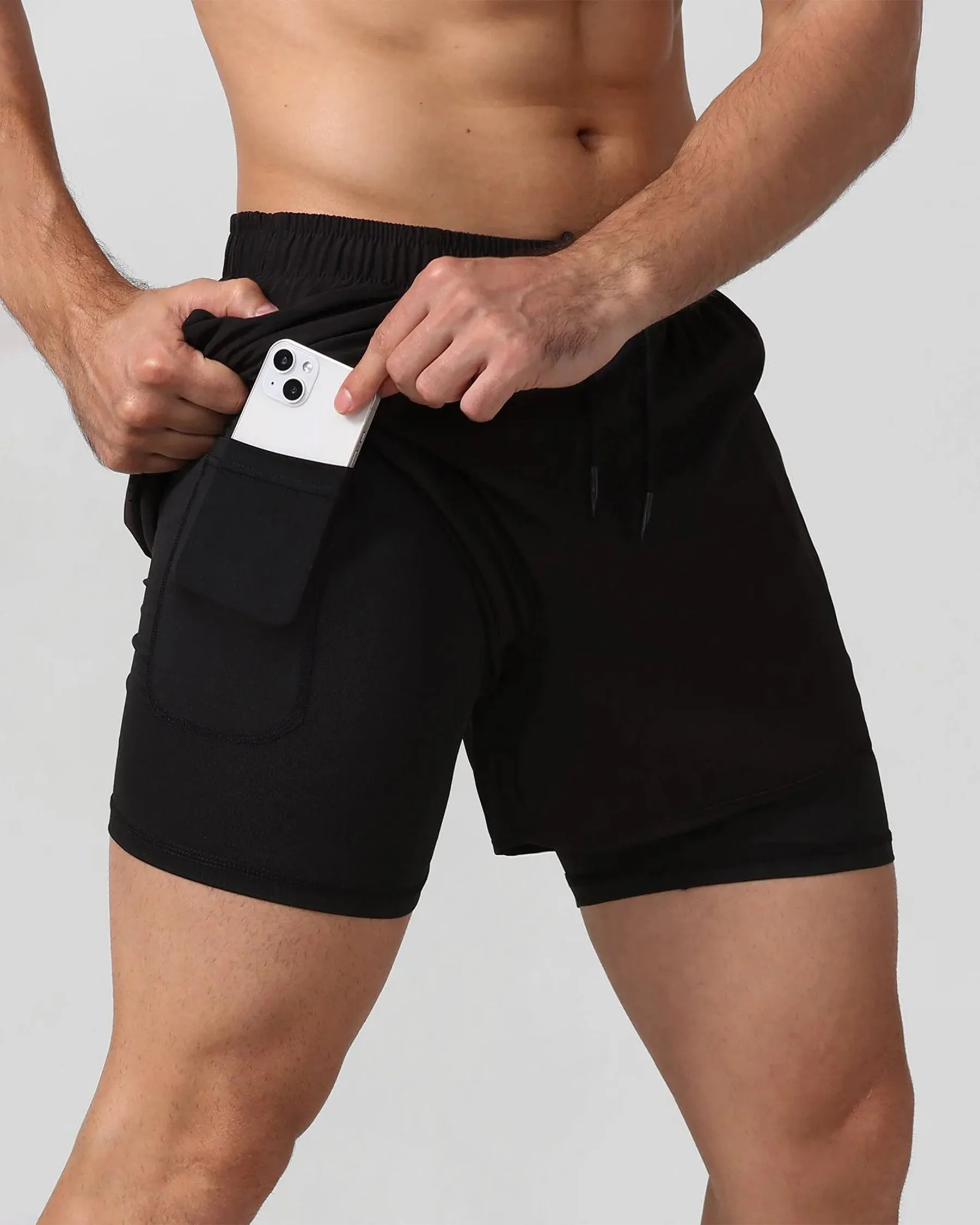 5" Interval Short 2-in-1 Lined