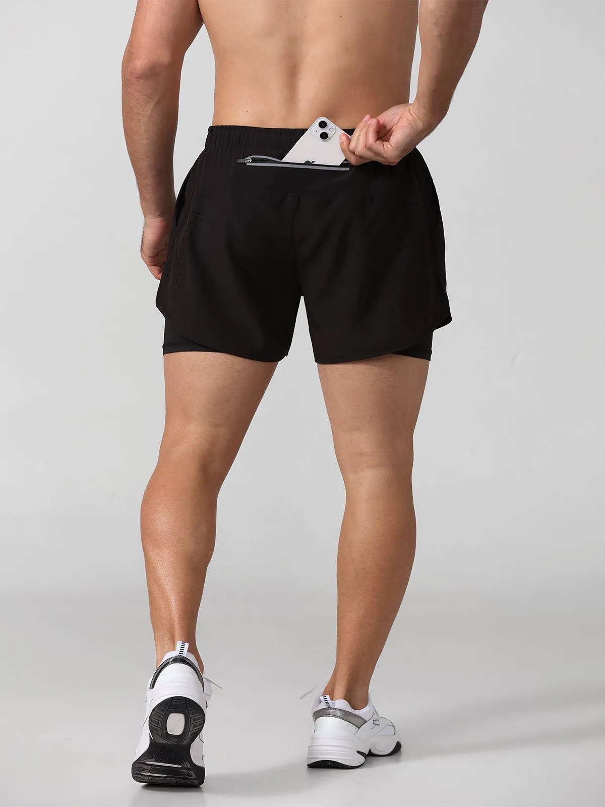 5" Interval Short 2-in-1 Lined