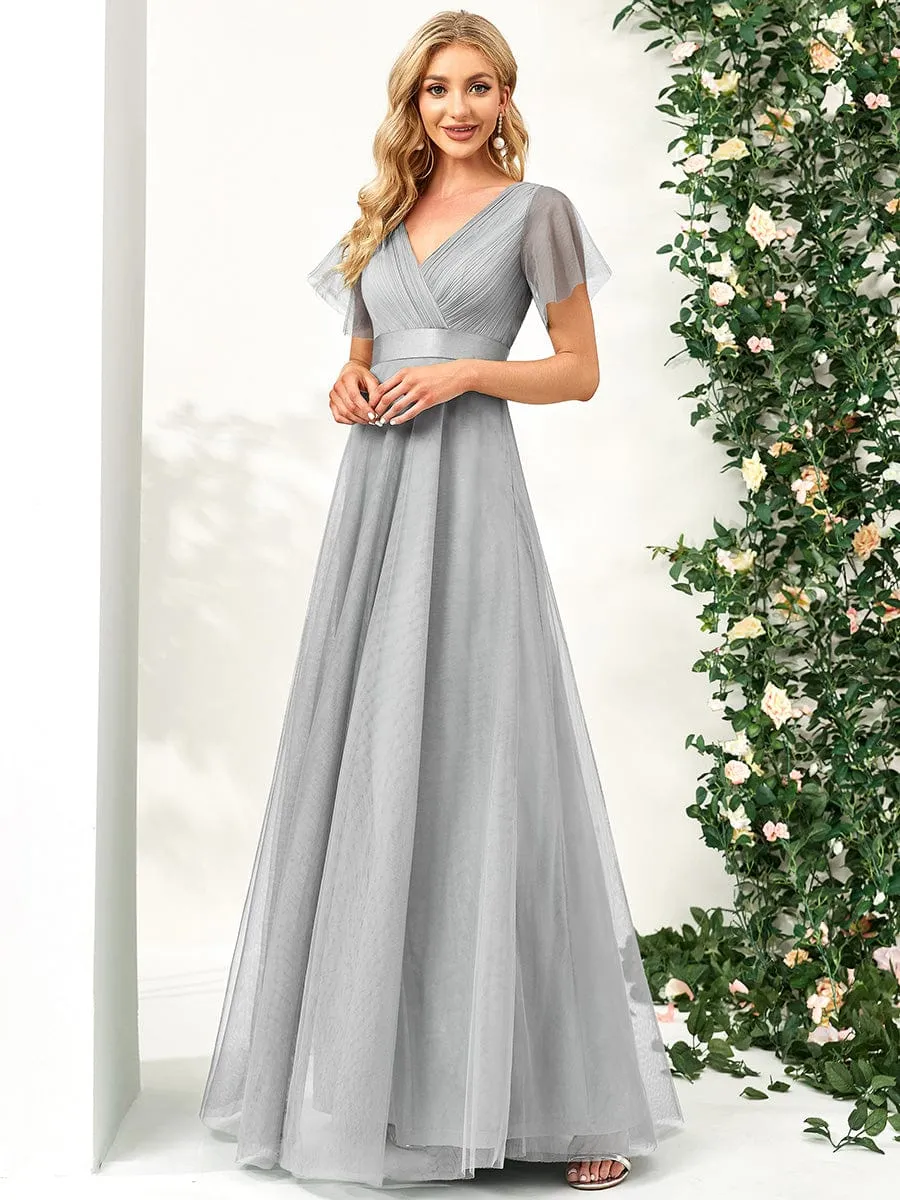 A-Line Evening Gown