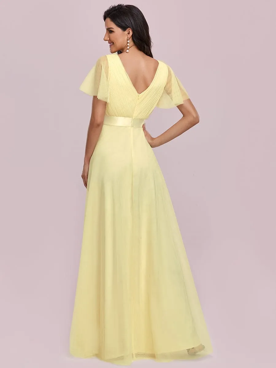 A-Line Evening Gown