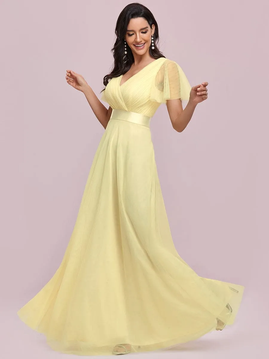 A-Line Evening Gown