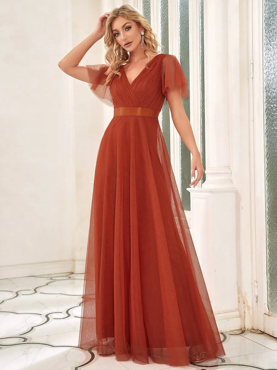 A-Line Evening Gown