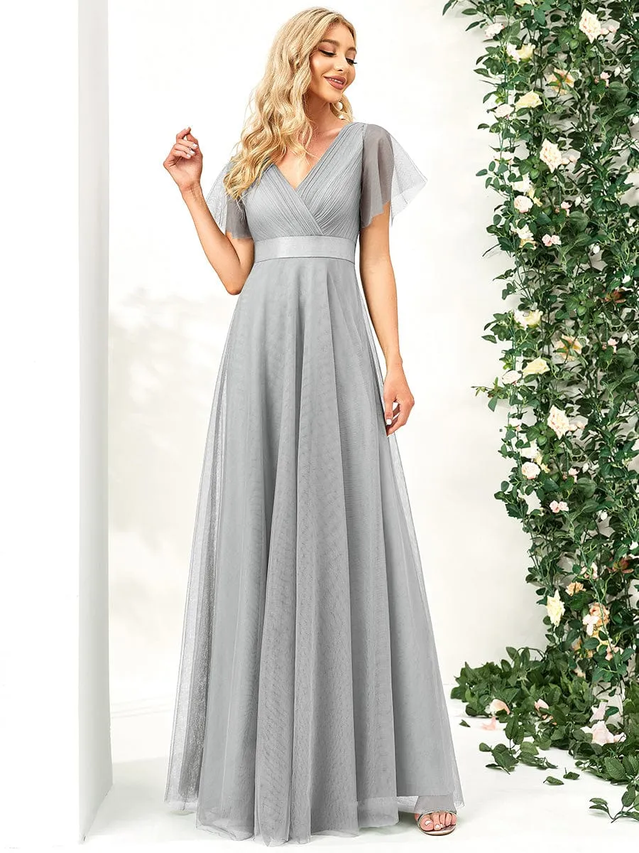 A-Line Evening Gown