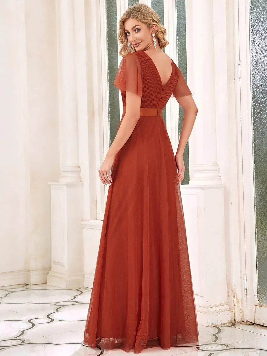 A-Line Evening Gown