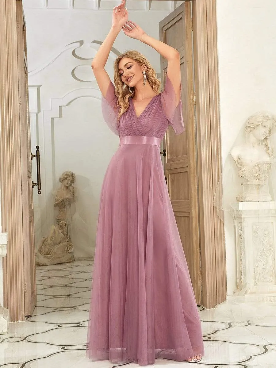 A-Line Evening Gown