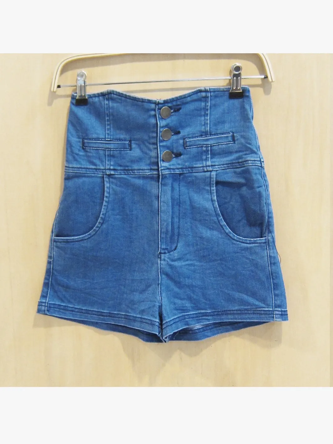 ACEWIN High Waist Deim Shorts (Size S-XL) 300933