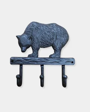 BEAR 3 HOOK RACK