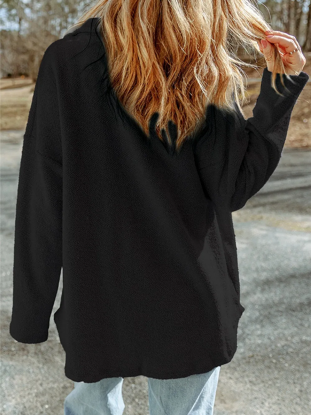 Black Cardigan Jacket