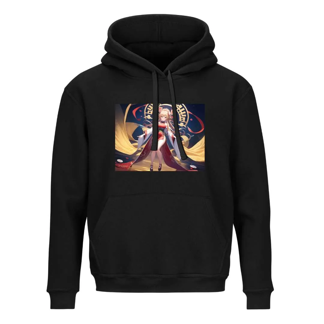 Bold Cartoon Style Hoodie