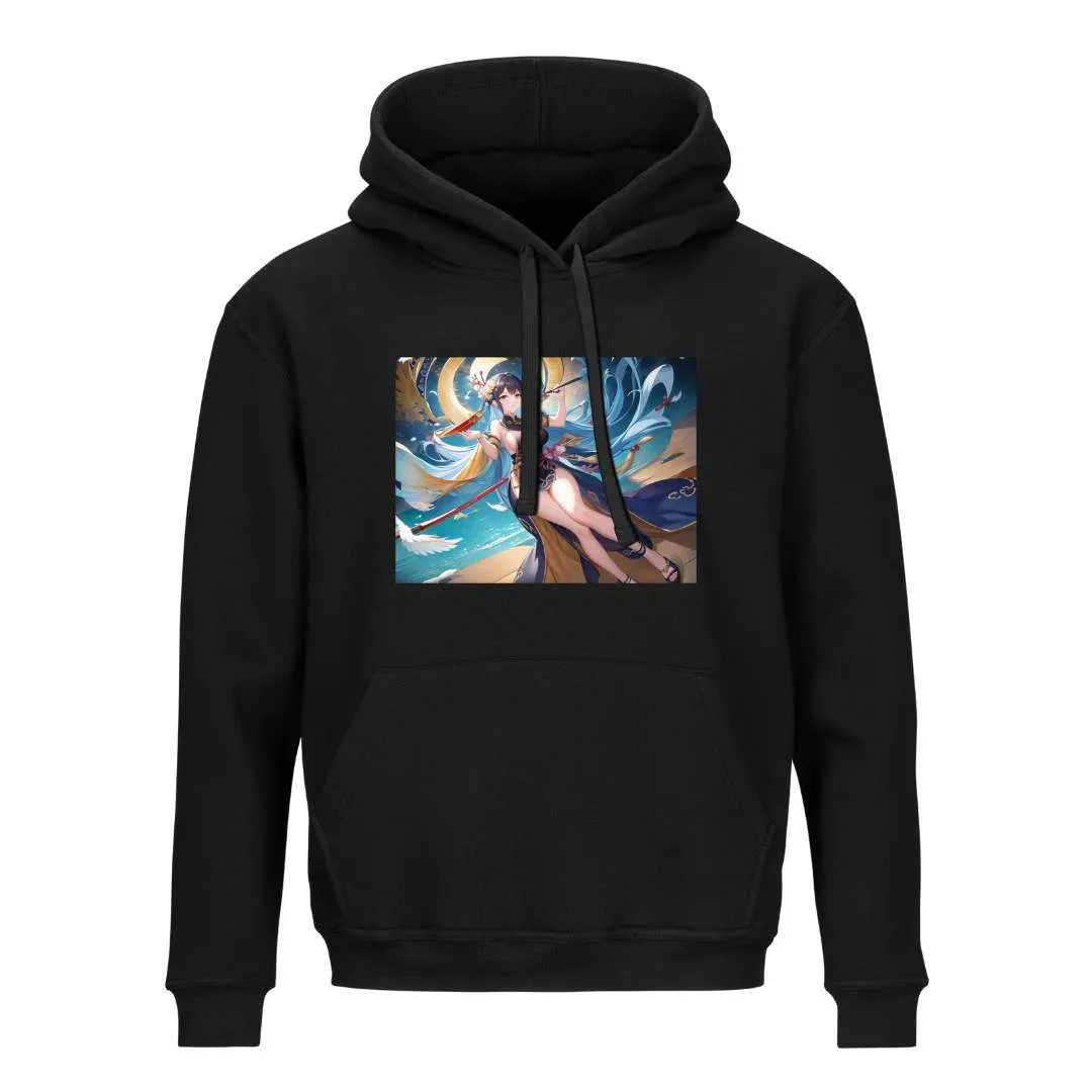 Bold Cartoon Style Hoodie