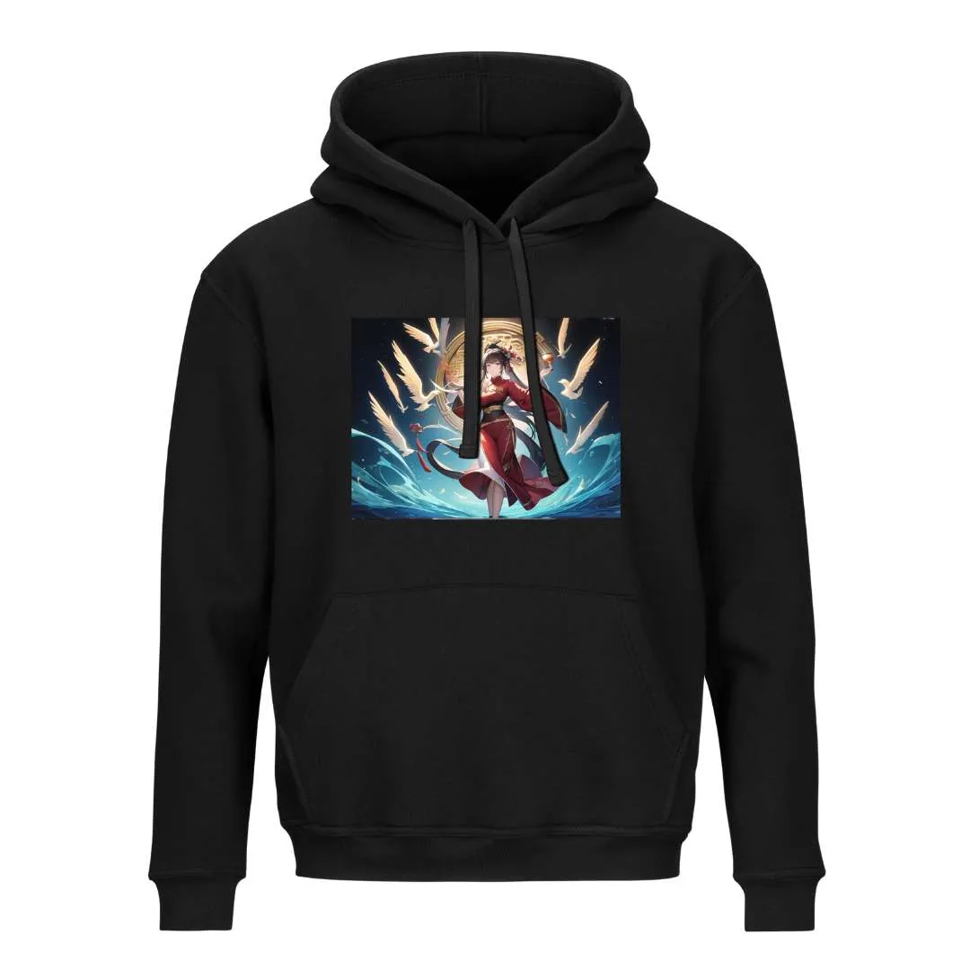 Bold Cartoon Style Hoodie