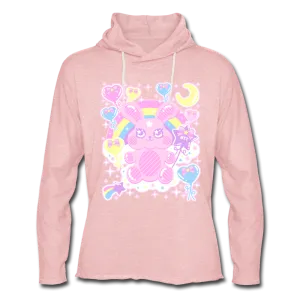 Bubblegum Bunny Unisex Lightweight Terry Hoodie