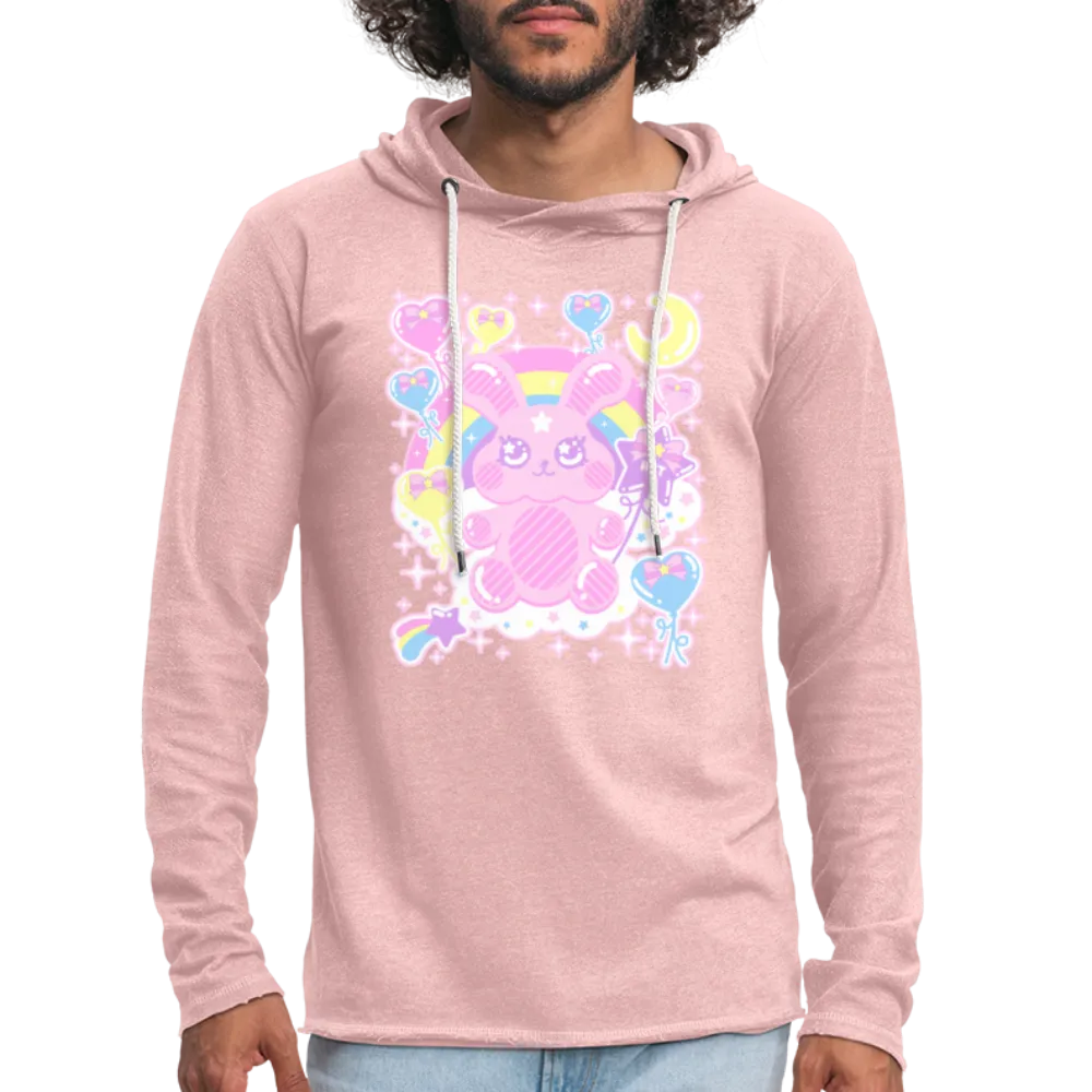 Bubblegum Bunny Unisex Lightweight Terry Hoodie