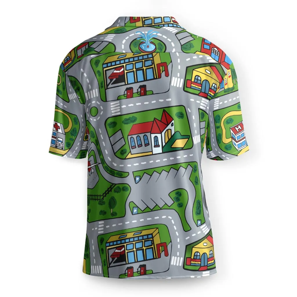 Car Carpet City Hawaiian Shirt