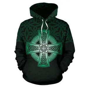 Celtic All Over Hoodie - Cross With Tree Of Life - BN01