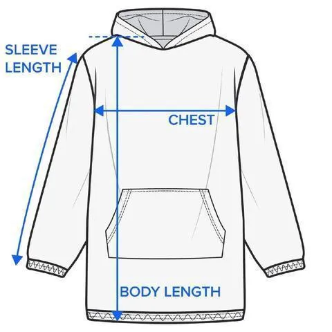 Chakra Yoga Wearable Blanket Hoodie