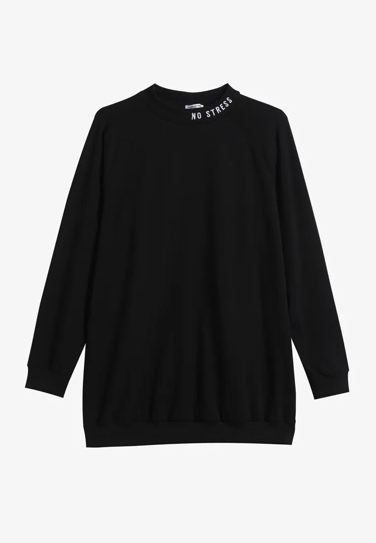 Challenge WOMEN'S DAY High Neck Jumper - Black