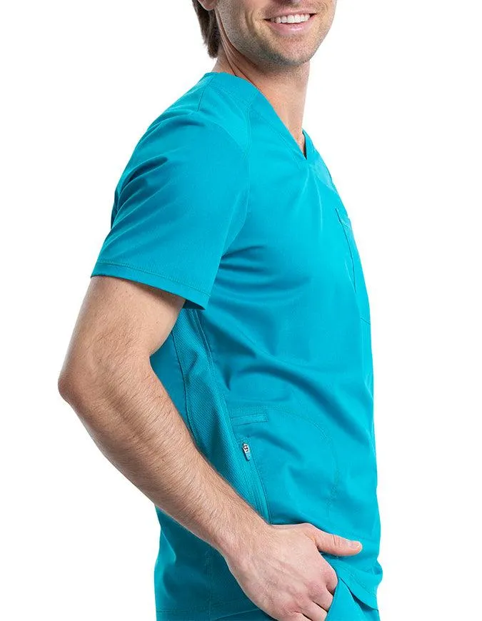 Cherokee Workwear Revolution Men's V-Neck Scrub Top