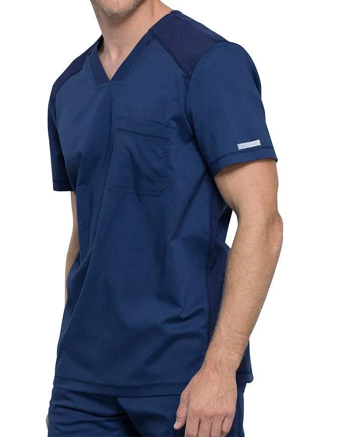 Cherokee Workwear Revolution Men's V-Neck Scrub Top