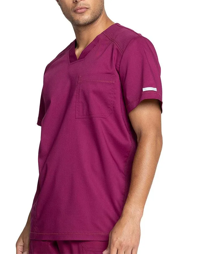 Cherokee Workwear Revolution Men's V-Neck Scrub Top