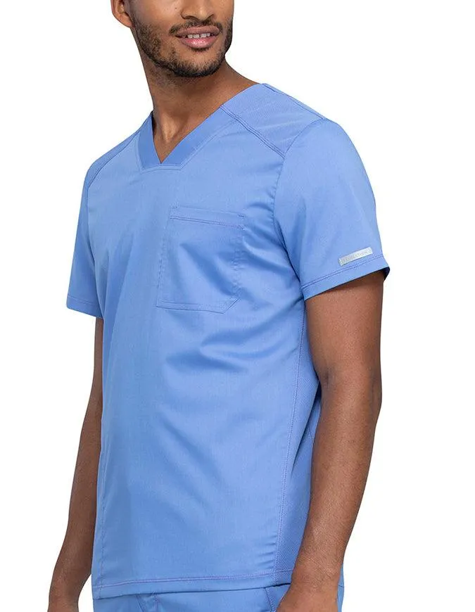 Cherokee Workwear Revolution Men's V-Neck Scrub Top