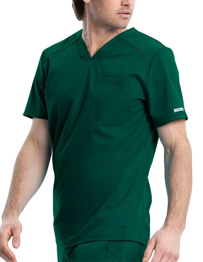 Cherokee Workwear Revolution Men's V-Neck Scrub Top