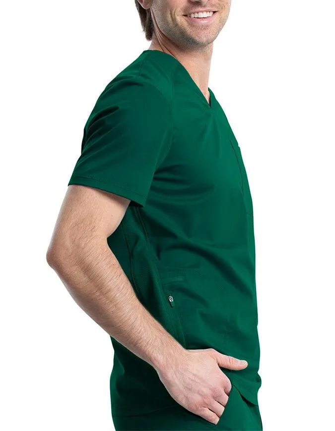 Cherokee Workwear Revolution Men's V-Neck Scrub Top