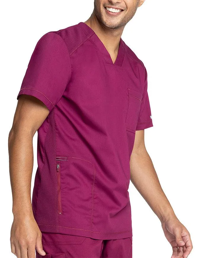 Cherokee Workwear Revolution Men's V-Neck Scrub Top