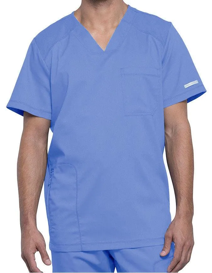 Cherokee Workwear Revolution Men's V-Neck Scrub Top