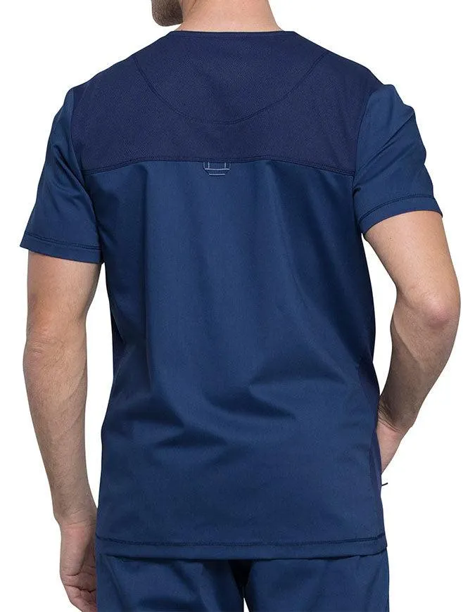 Cherokee Workwear Revolution Men's V-Neck Scrub Top