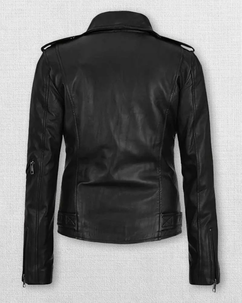 Claire Foy Leather Jacket