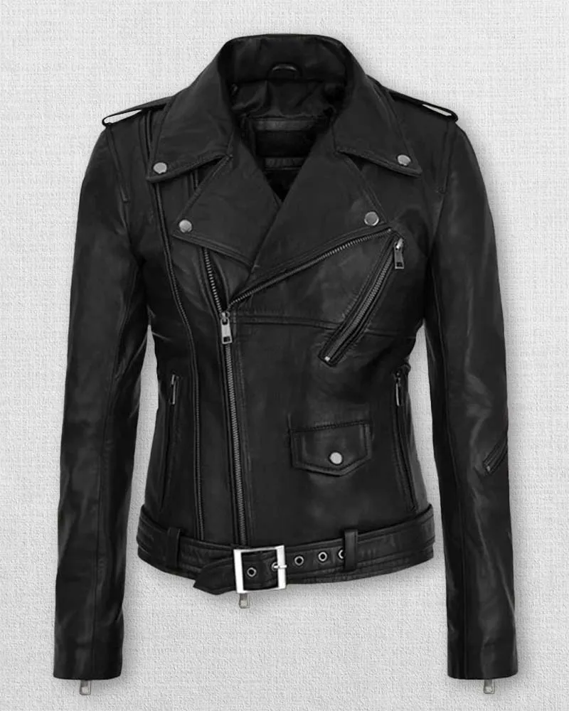 Claire Foy Leather Jacket