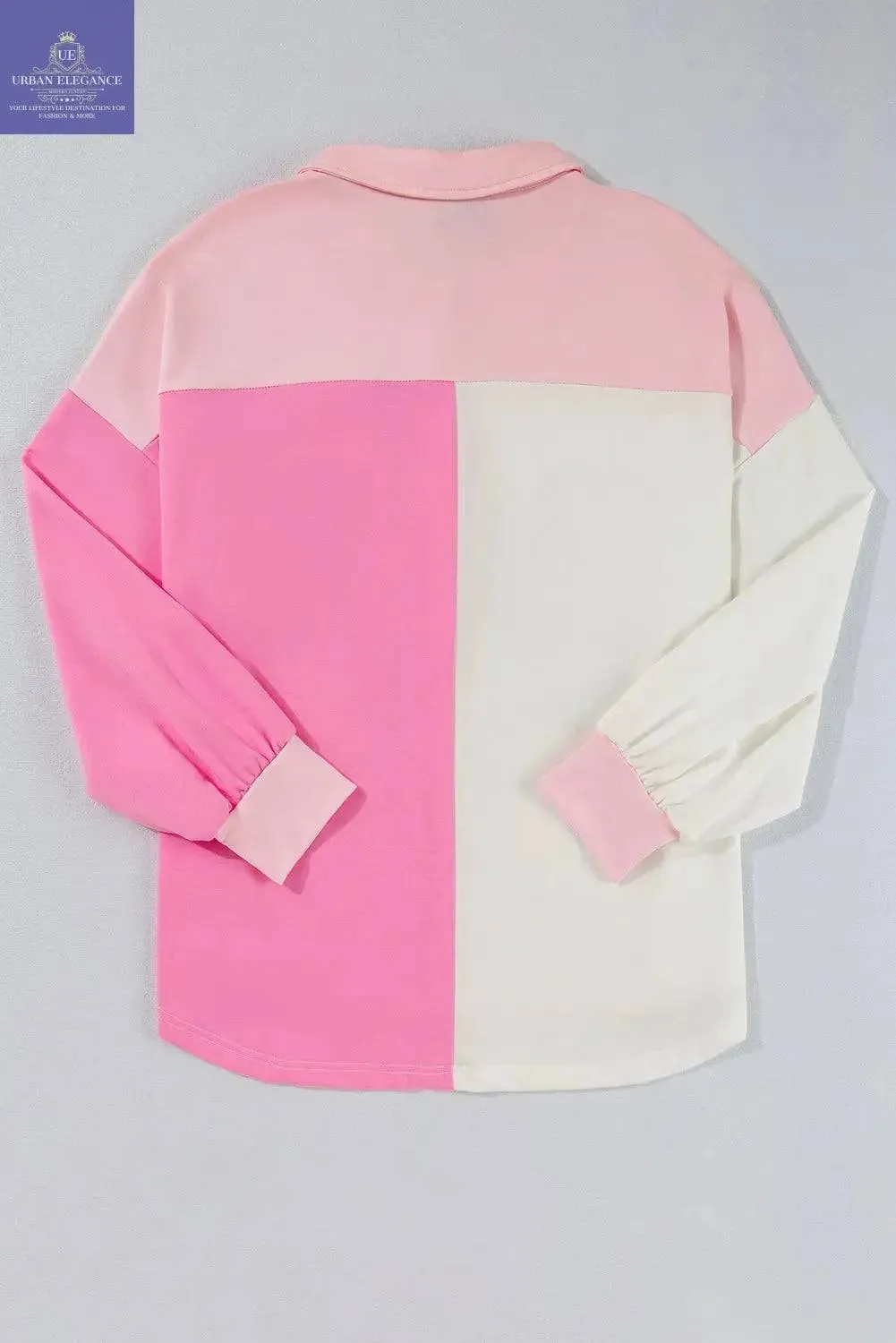 Color Block Plus Size Sweatshirt