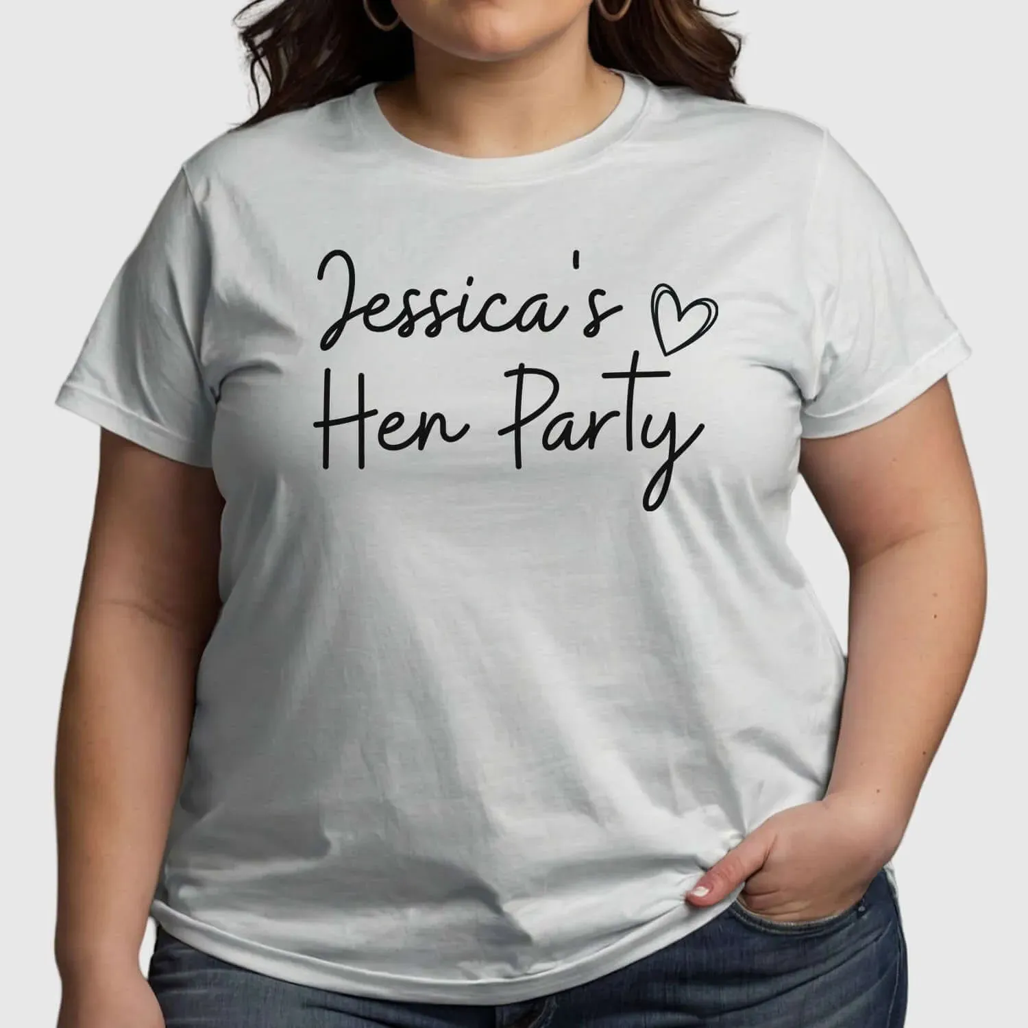 Customisable Hen Party T-Shirts | Bride To Be & Jessica's Hen Party