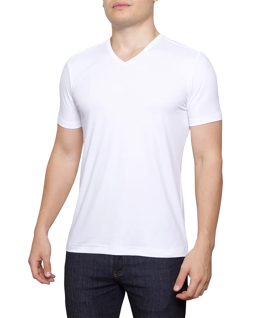 FINAL SALE - Re:Luxe Runweight V-Neck - Classic Fit