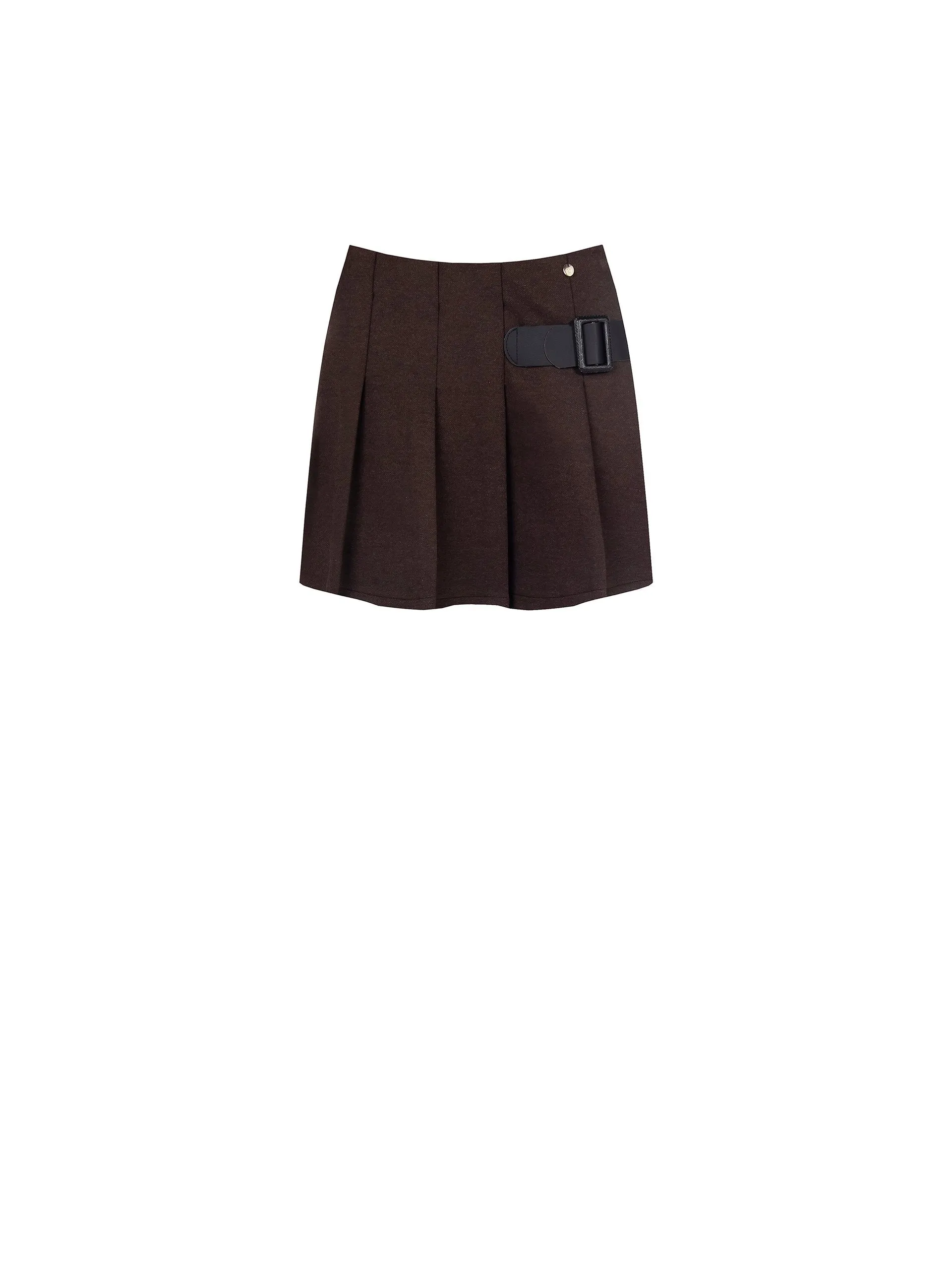 Front Belted Skirt