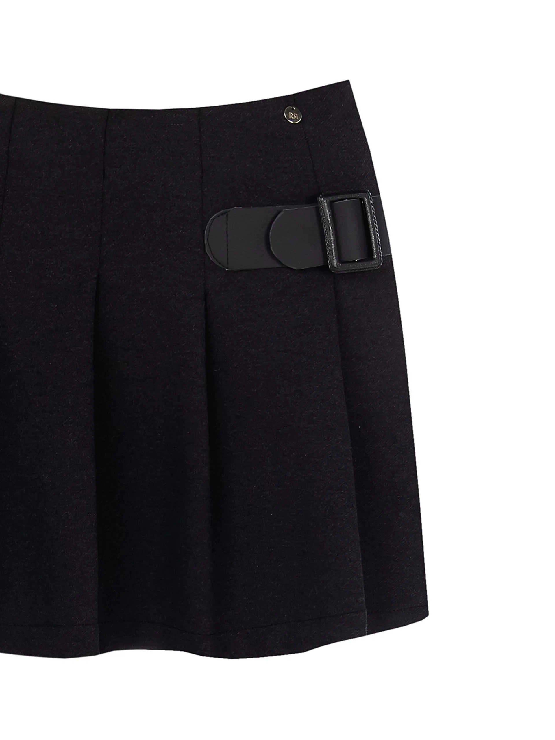 Front Belted Skirt