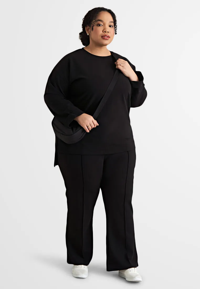 Holly Hi-Lo Elegant Minimalist Top