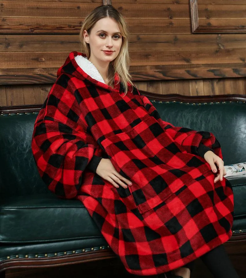 Homewaer Ovesized Blanket Warm And Cozy Sofa