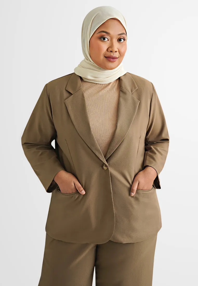 Indie Tailored Boxy Soft Blazer