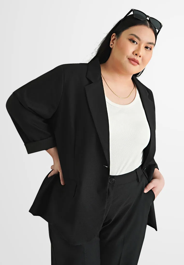 Indie Tailored Boxy Soft Blazer