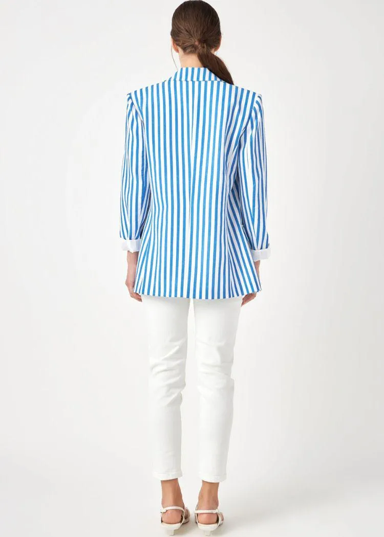 Jackie Striped Pocketed Blazer ***FINAL SALE***