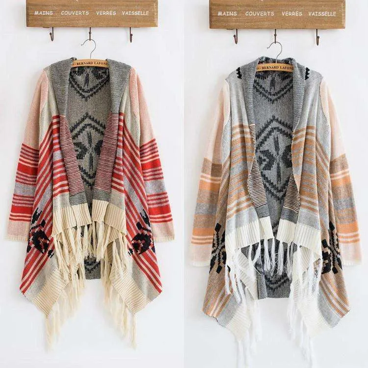 Knit Vintage Poncho