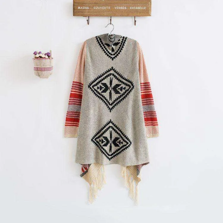 Knit Vintage Poncho