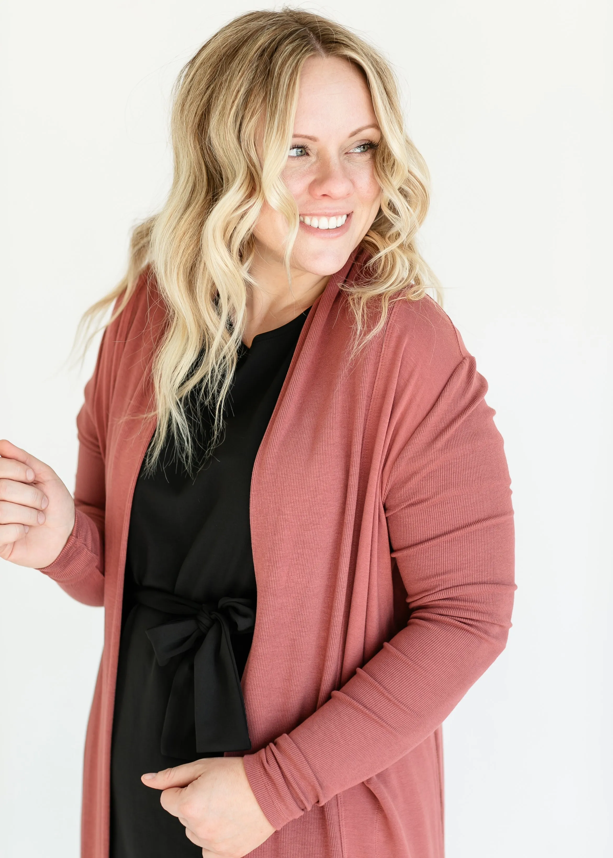 Kylin Open Front Cardigan-FINAL SALE