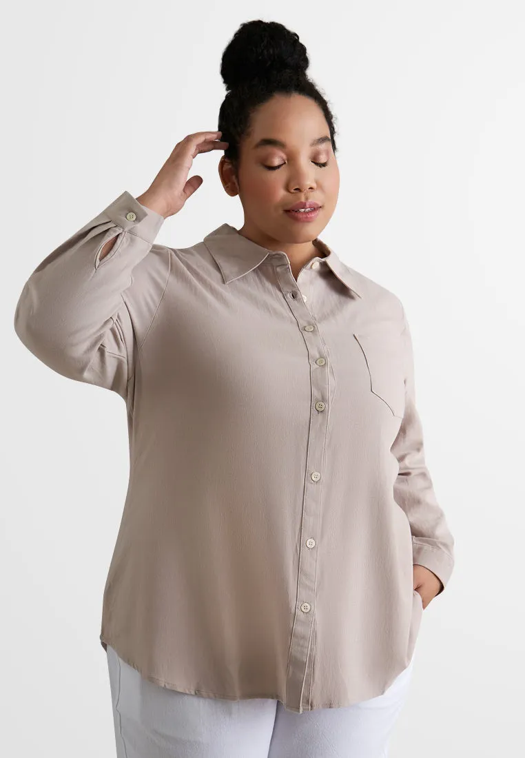 Laisha Linen Button Shirt