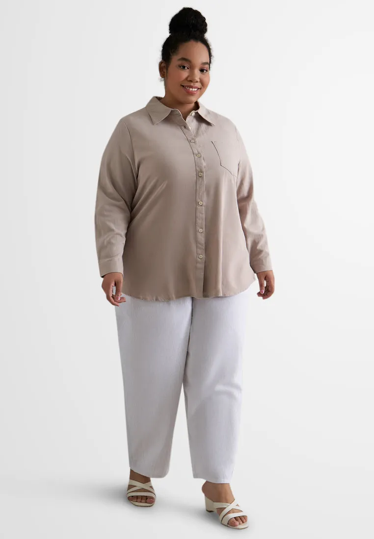 Laisha Linen Button Shirt