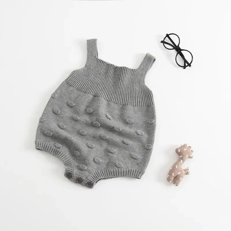 Little Gigglers World Hand Knitted Unisex Baby Toddler Bodysuit Sweater