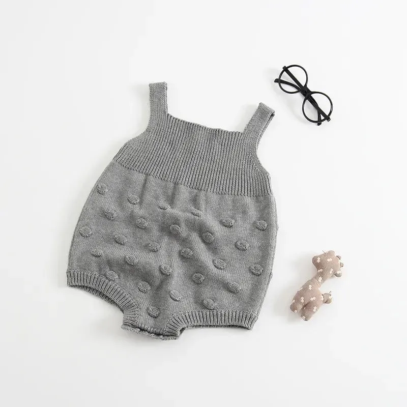 Little Gigglers World Hand Knitted Unisex Baby Toddler Bodysuit Sweater